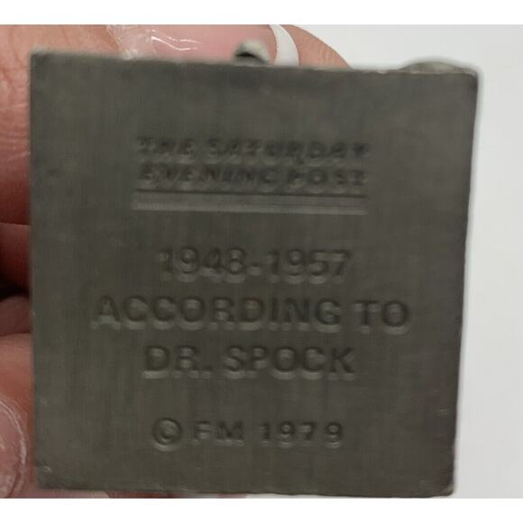 Vtg 1978-1980 Saturday Evening Post Pewter 23 Pc. Parade of American People - Picture 3 of 16